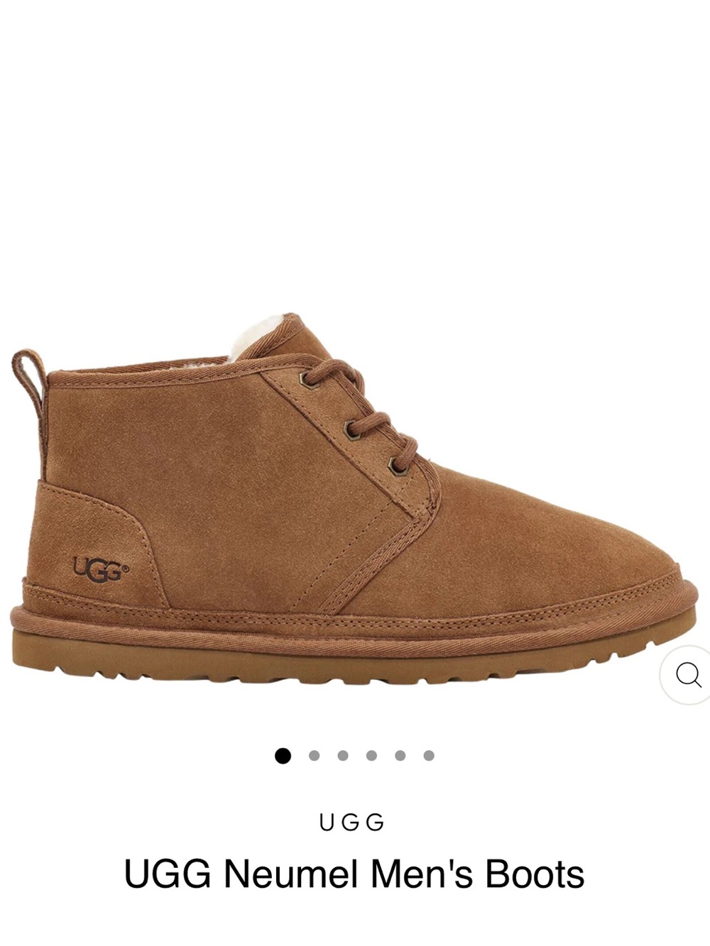 UGG Neumel Boots size Men 6 or Women’s 7.5